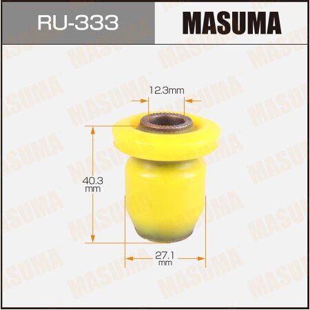 Silent block suspension bush Masuma, RU-333