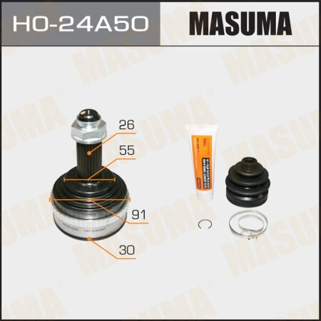 CV joint (outer) Masuma, HO-24A50