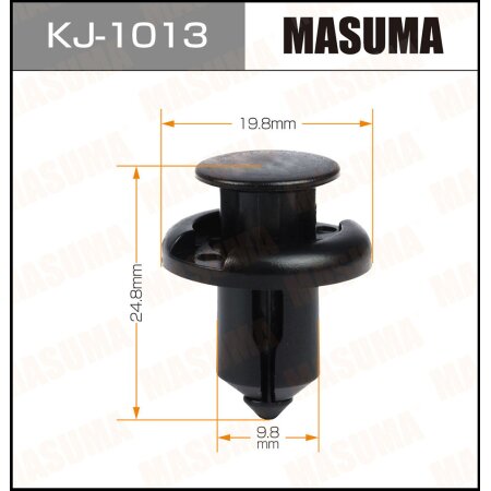 Retainer clip Masuma plastic, KJ-1013