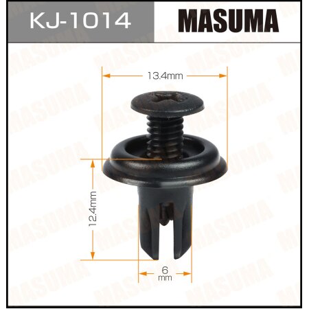 Retainer clip Masuma plastic, KJ-1014