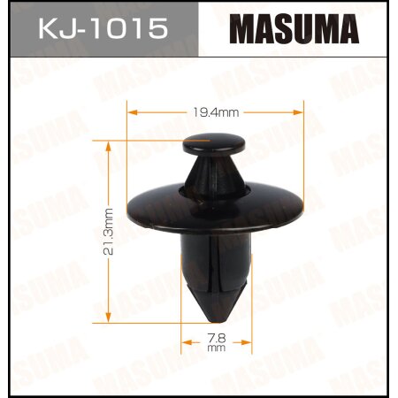 Retainer clip Masuma plastic, KJ-1015