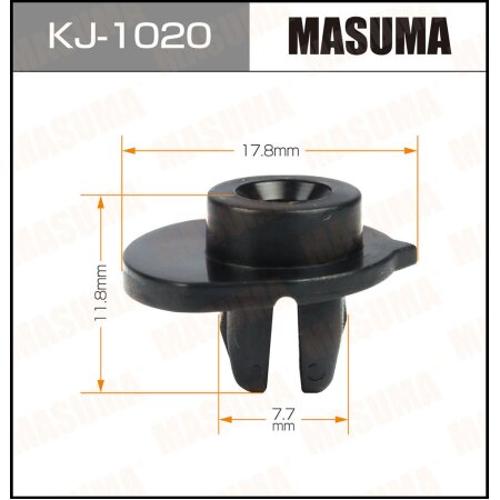 Retainer clip Masuma plastic, KJ-1020
