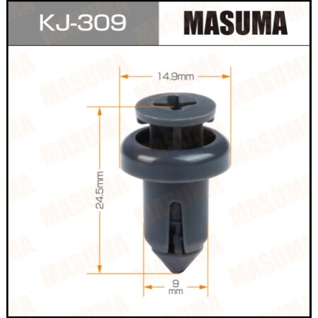 Retainer clip Masuma plastic, KJ-309