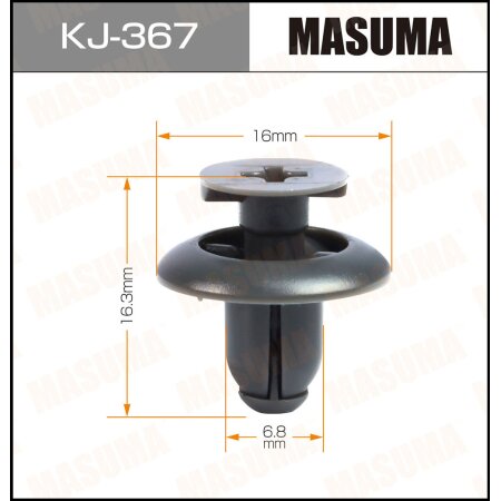 Retainer clip Masuma plastic, KJ-367