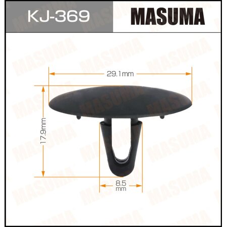 Retainer clip Masuma plastic, KJ-369