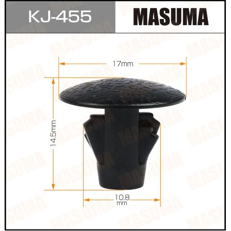 Retainer clip Masuma plastic, KJ-455