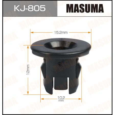 Retainer clip Masuma plastic, KJ-805