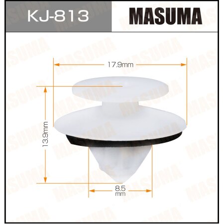 Retainer clip Masuma plastic, KJ-813