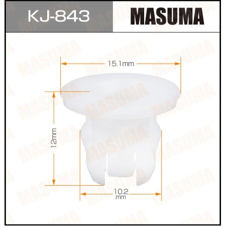 Retainer clip Masuma plastic, KJ-843