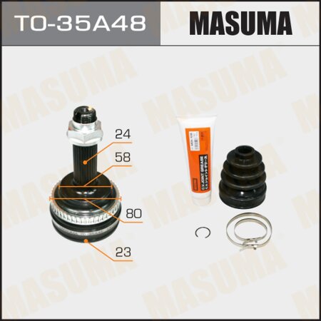 CV joint (outer) Masuma, TO-35A48