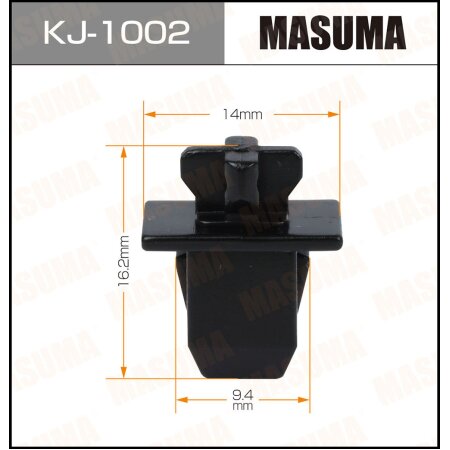 Retainer clip Masuma plastic, KJ-1002