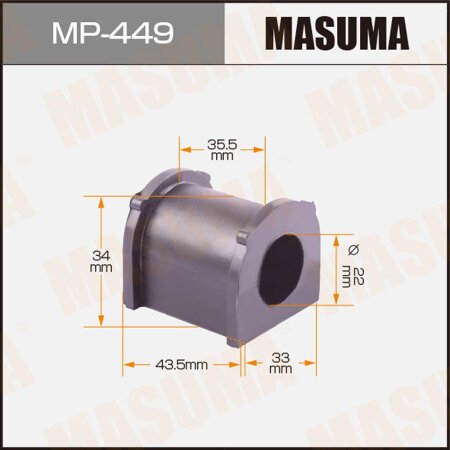 Stabilizer bar bushing Masuma, MP-449