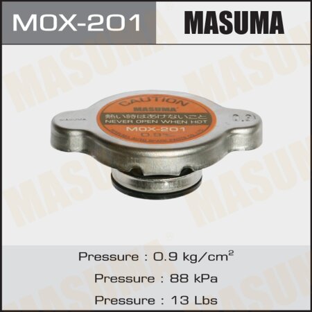Radiator cap Masuma 0.9 kg/cm2, MOX-201