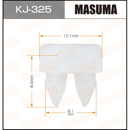 Retainer clip Masuma plastic, KJ-325