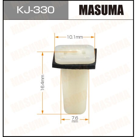 Retainer clip Masuma plastic, KJ-330