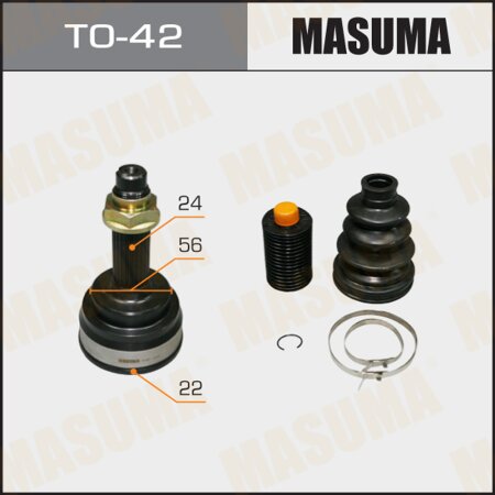 CV joint (outer) Masuma, TO-42