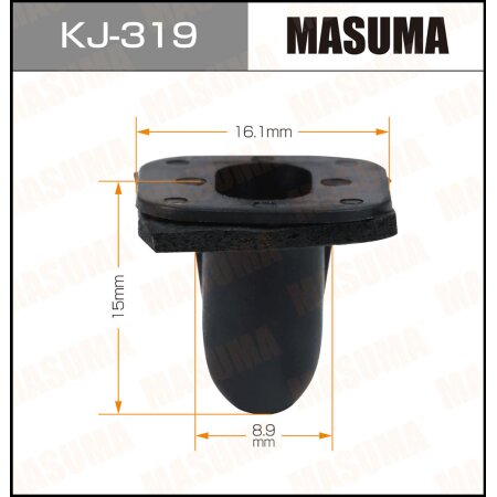 Retainer clip Masuma plastic, KJ-319