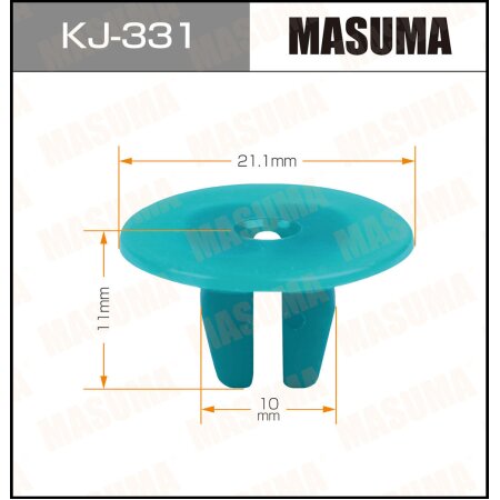 Retainer clip Masuma plastic, KJ-331