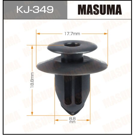 Retainer clip Masuma plastic, KJ-349