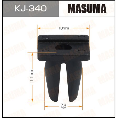 Retainer clip Masuma plastic, KJ-340