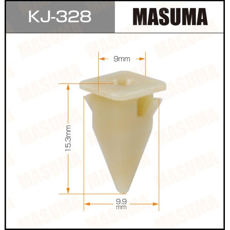 Retainer clip Masuma plastic, KJ-328