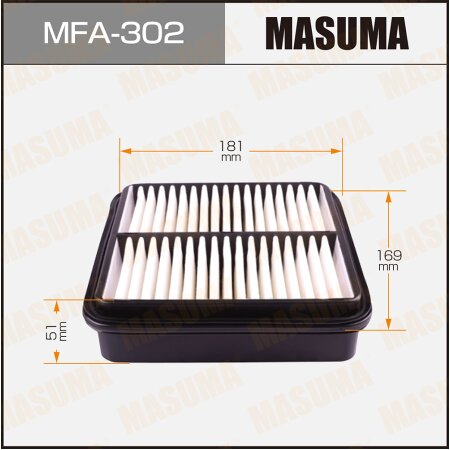 Air filter Masuma, MFA-302