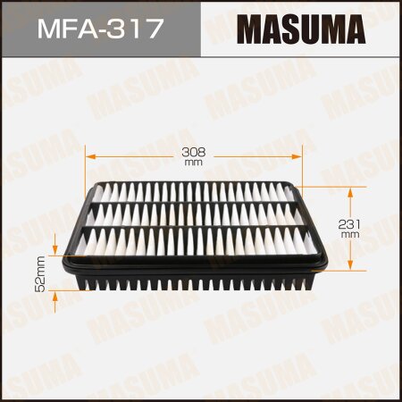 Air filter Masuma, MFA-317