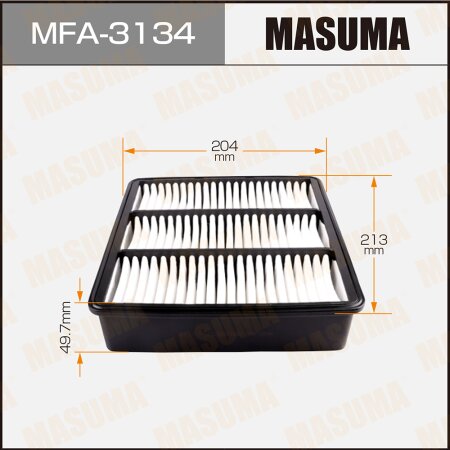 Air filter Masuma, MFA-3134