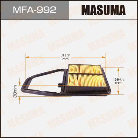 Air filter Masuma, MFA-992