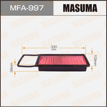 Air filter Masuma, MFA-997