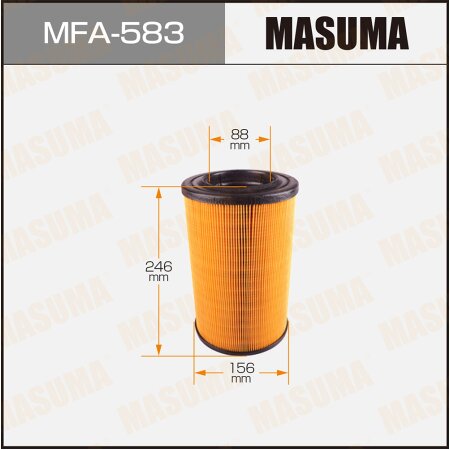 Air filter Masuma, MFA-583