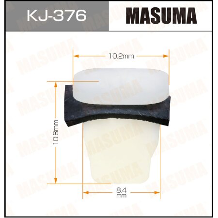 Retainer clip Masuma plastic, KJ-376