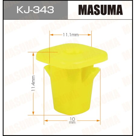 Retainer clip Masuma plastic, KJ-343