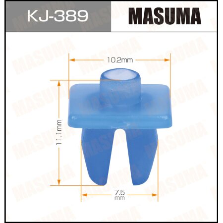 Retainer clip Masuma plastic, KJ-389