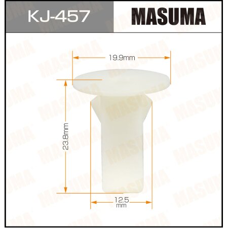 Retainer clip Masuma plastic, KJ-457