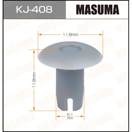 Retainer clip Masuma plastic, KJ-408