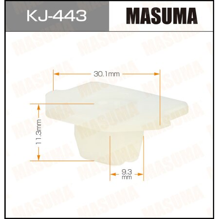 Retainer clip Masuma plastic, KJ-443