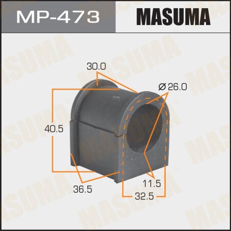 Stabilizer bar bushing Masuma, MP-473