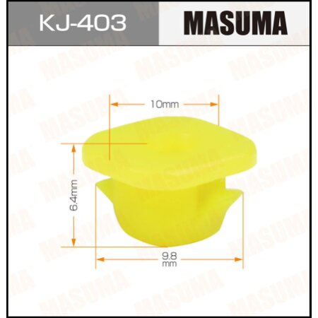 Retainer clip Masuma plastic, KJ-403