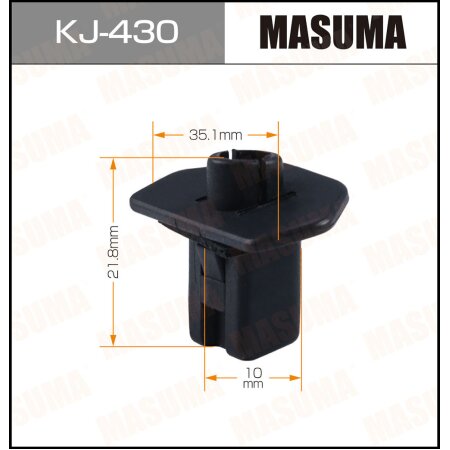 Retainer clip Masuma plastic, KJ-430