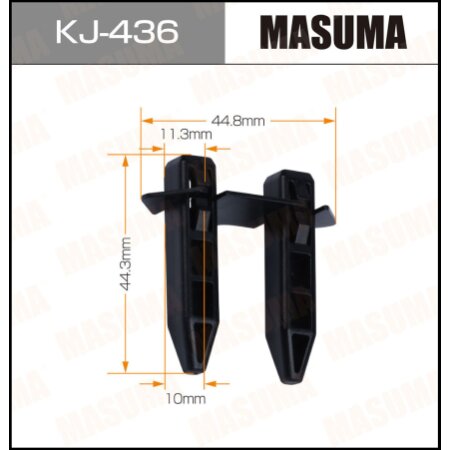 Retainer clip Masuma plastic, KJ-436