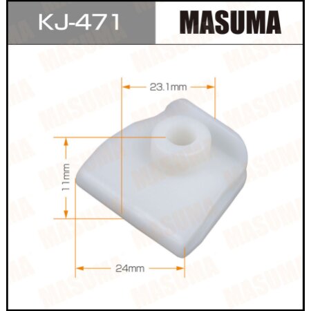 Retainer clip Masuma plastic, KJ-471