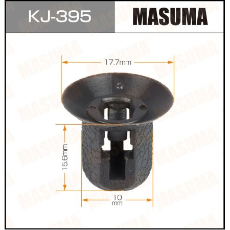 Retainer clip Masuma plastic, KJ-395