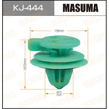 Retainer clip Masuma plastic, KJ-444