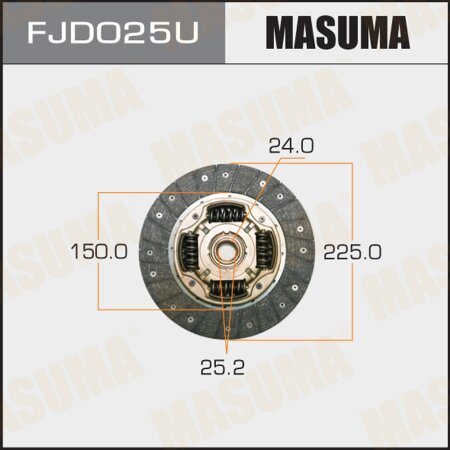 Clutch disc Masuma, FJD025U