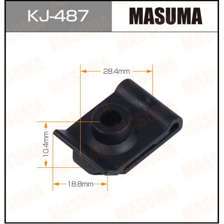 Retainer clip Masuma plastic, KJ-487