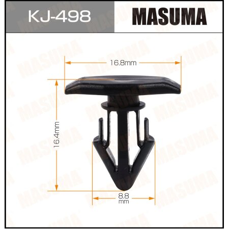 Retainer clip Masuma plastic, KJ-498