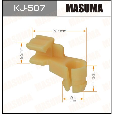 Retainer clip Masuma plastic, KJ-507