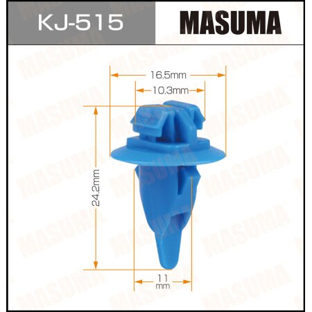 Retainer clip Masuma plastic, KJ-515