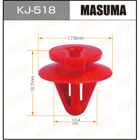 Retainer clip Masuma plastic, KJ-518